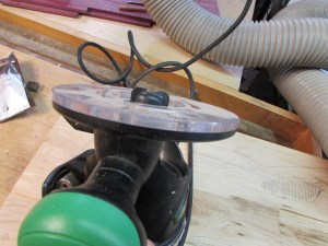 Loading a radiused bowl bit