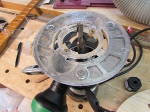 Switching to the spiral bit