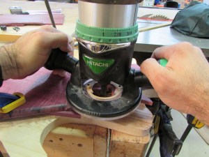 I will try routing the neck pocket with the top on shims