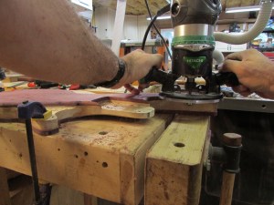 Rounding over the remaining edges