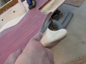 Blending in and rounding over the small horn