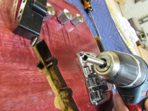 I used a keyless chuck