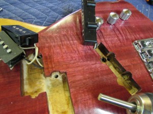 Second screw removed