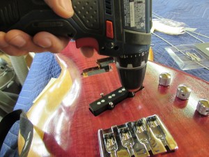 Drilling the new hole