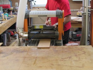 Planing down to size