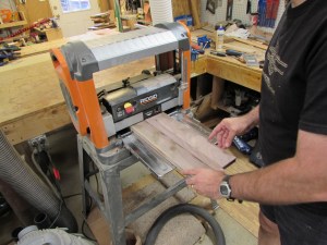 Planing down to 3/4"