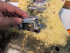 Installing the pickups