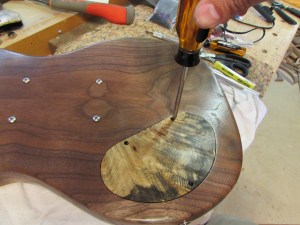 Attaching the cover plate