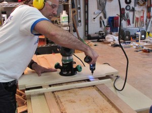 Adding stops to protect the carving