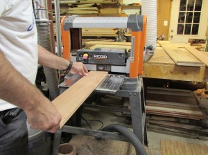 Planing down to 1/2" thick