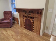 Fireplace bar
