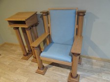 St. Kilian chapel – Pastor chair
