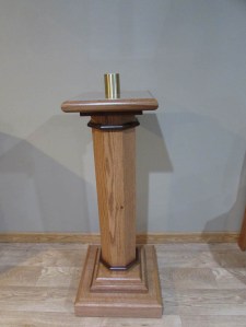 St. Kilian chapel – Paschal Candle Stand