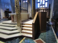 Altar platform