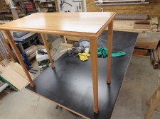 Tapered leg table